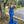 Portia & Scarlett PS22528 Metallic Shimmer Mermaid Dress - Blue, Pink or Cobalt