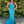 Portia & Scarlett PS22528 Metallic Shimmer Mermaid Dress - Blue, Pink or Cobalt