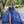Portia & Scarlett PS22543 Glittering Fit-n-Flare Dress with Chiffon Shoulder Sash - Cobalt Blue, Hot Pink or Light Blue