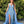 Portia & Scarlett PS22543 Glittering Fit-n-Flare Dress with Chiffon Shoulder Sash - Cobalt Blue, Hot Pink or Light Blue