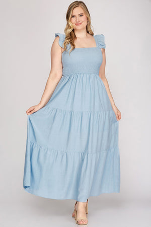 It's In The Air Maxi Dress She + Sky 