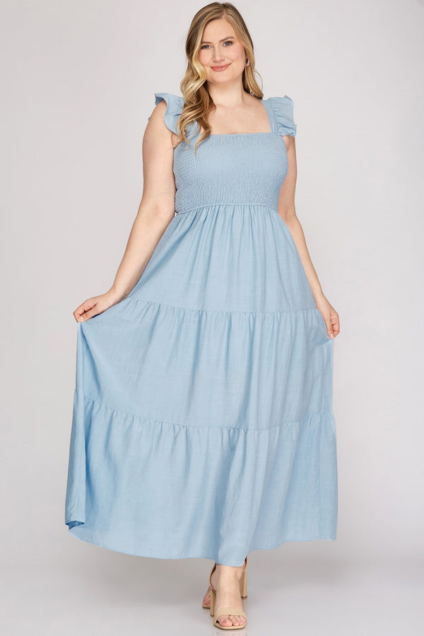 It's In The Air Maxi Dress She + Sky 