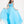 *FINAL SALE* Rachel Allan 2854 Sky Blue One Shoulder Chiffon Dress