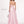 Rachel Allan 6487 Soft Pink Satin Dress