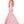 Rachel Allan 7087 Pink Floral Jacquard Mermaid Dress