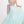 Rachel Allan 7239 Mint Beaded Halter Chiffon Dress Rachel Allan 