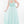 Rachel Allan Curves 7817 Mint Chiffon Dress - Size 22