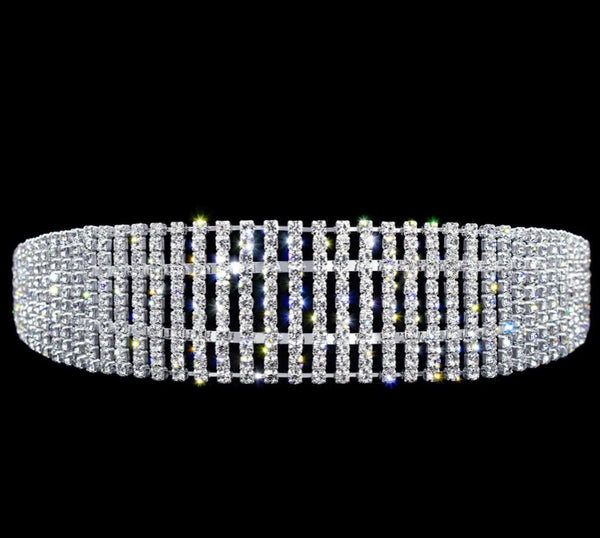 Crystal Rhinestone Headband Rhinestone Jewelry 