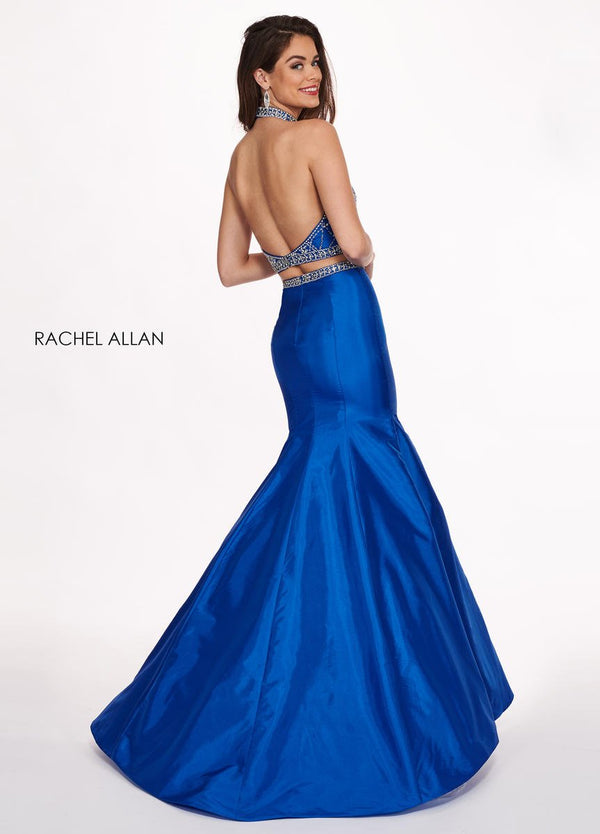 Rachel Allan 6418 Royal 2 Piece Fit-n-Flare Dress *FINAL SALE* Rachel Allan 