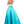 Rachel Allan 7513 Mint Jade Mikado Dress Rachel Allan 
