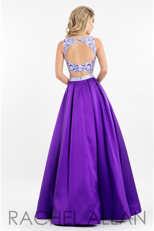 Rachel Allan 7515 Lilac Purple 2 Piece Ballgown Rachel Allan 