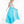 Rachel Allan 9010 Aqua Chiffon Dress Rachel Allan 