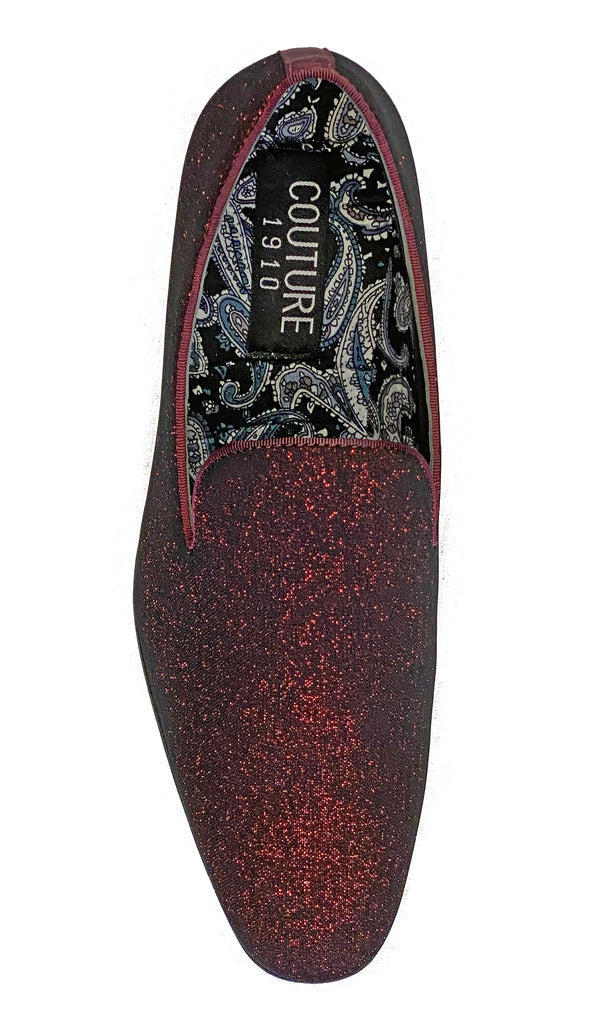 New Men's Red Sparkle Fashion Shoes