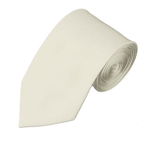 New Cream Self Tie Slim Long Tie Not specified 