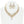 Crystal Cluster Teardrop Pendant Bib Necklace and Earring Set