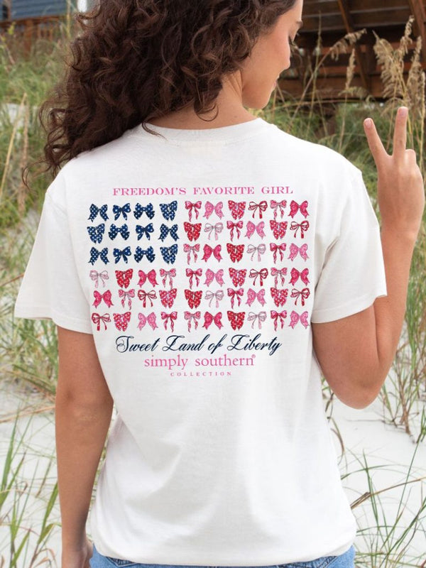 Simply Southern Freedom's Favorite Girl Tee