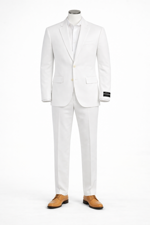 Couture 1910 White Ultra Fit Stretch Blazer Couture 1910 
