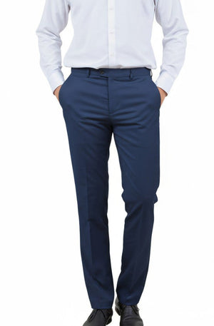 Navy ZeGarie Slim Fit Pant Separates ZeGarie 
