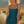 ALYCE Paris 40021 Blue Opal Ruched Jersey Cocktail Dress - Formalwear Outlet