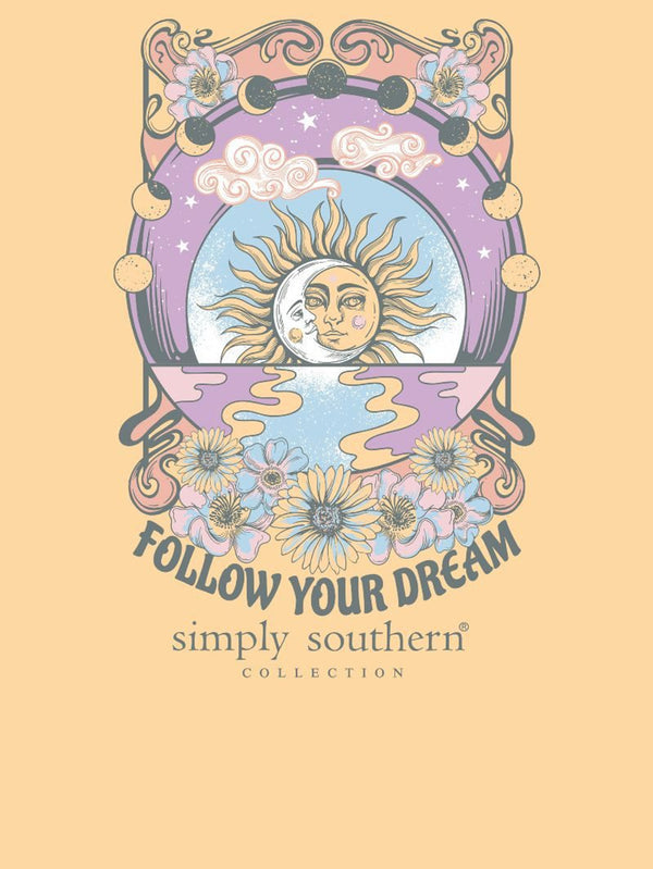 Simply Southern FOLLOW YOUR DREAM Boxy Tee