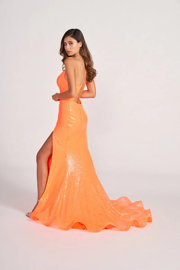 Colette CL2060 Neon Sequin Fit-n-Flare Dress Colette 