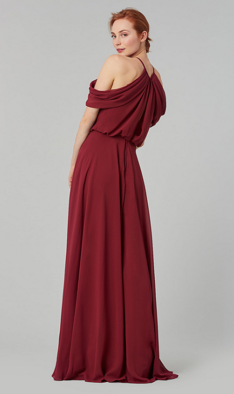 Private Lable AB200012 Sangria Wine Bridesmaid / Mother of the Bride Dress