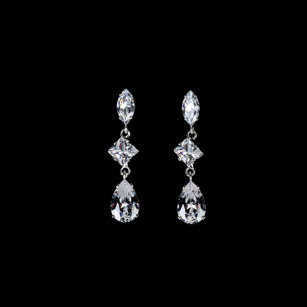 CZ Simple Drop Earring