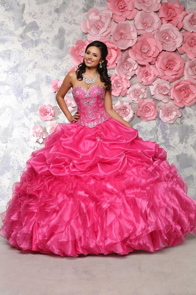 Da Vinci Quinceañera Dress 80303 Turquoise - Size 10