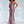 Clarisse 3713 Cranberry V-Neck Glitter Jersey Fitted Dress