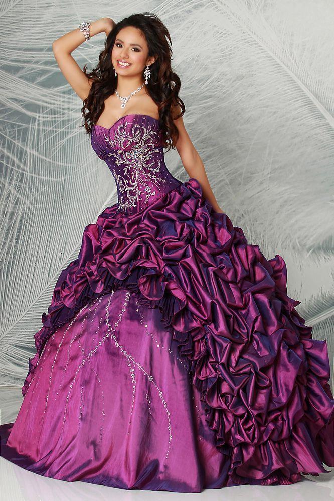 Da Vinci Quinceañera Dress 80179 Watermelon