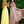 ENVIOUS Couture 1404 Yellow Satin Halter Dress with Pockets - Size 6