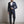 LUXE Faille Ink Blue Harmony 100% Wool Men's Slim Fit Tuxedo