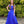 ALYCE Paris 1428 Sapphire Blue Boat Neck Modest Evening Gown