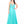 Alyce Paris 35587 Light Aqua Jeweled Sweetheart Chiffon A-Line Dress - Size 0