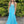 Alyce Paris 1106 Light Turquoise Sweetheart A-Line Dress - Size 6