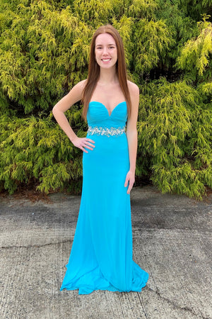 Alyce Style 35691 in Bright Turquoise 