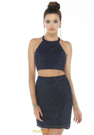 Alyce Style 4311 in Navy 2pc