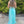 Alyce 6266 Aqua Sweetheart Chiffon A-Line