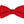 New Red Satin Pretied Bow Tie