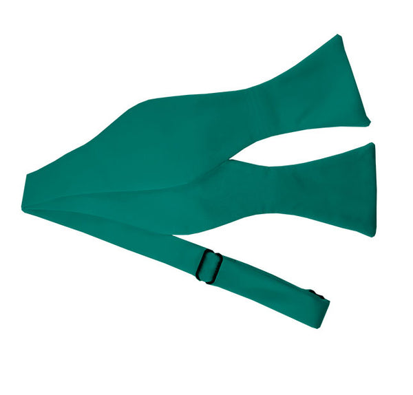 Teal Green Bow Tie, Pocket Square & Lapel Pin Set