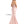 Clarisse 8207 is a long fitted prom dress with a deep v neck bodice embellished with lace appliques, and an open lace up back, made in silky stretch knit fabric with a dramatic long train. Shown in Blush