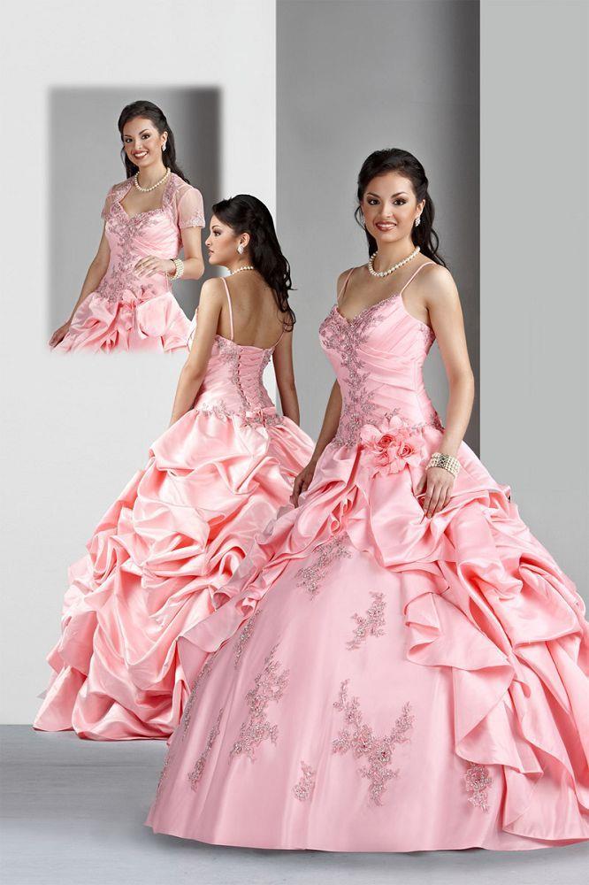 Quinceanera Ballgown in Pink style 80019