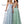 Mint Green A-Line Glitter Tulle Dress
