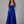 JVN by Jovani 2282 Royal Off Shoulder Satin A-Line Dress - Size 4