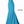 JOVANI 65416 Ocean Blue High Neck Glitter Mermaid Dress - Size 10