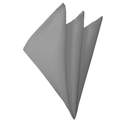Silver Bow Tie, Pocket Square & Lapel Pin Set