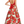 Rachel Allan 6589 Red Floral 2 Piece Ballgown with Pockets