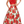 Rachel Allan 6589 Red Floral 2 Piece Ballgown with Pockets