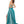 Rachel Allan 7209 Teal Shimmer 2 Piece A-Line Dress with Slit