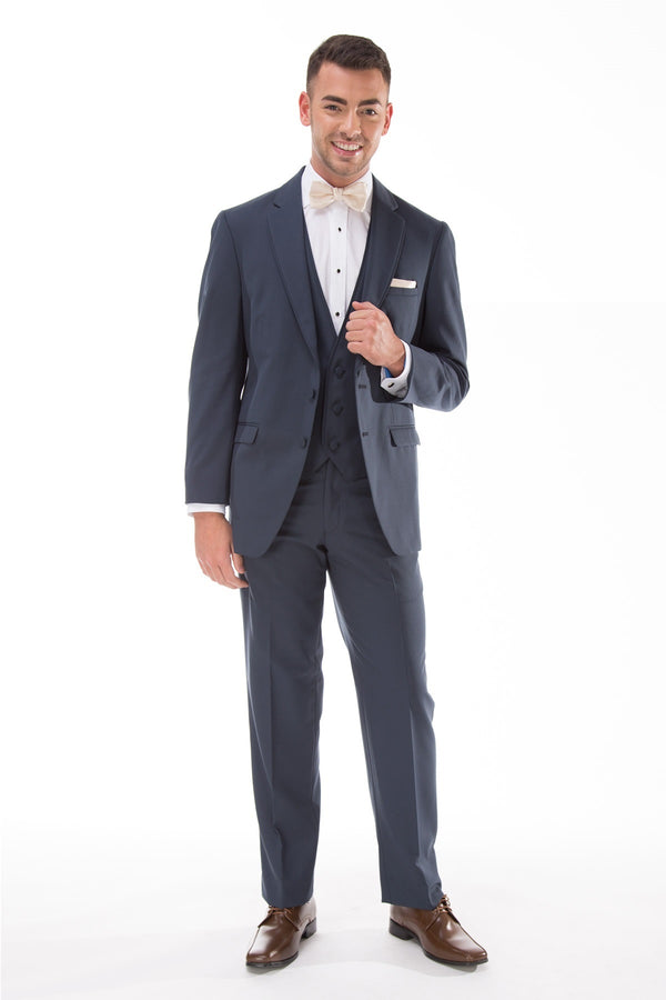 Slate Blue Allure Bartlett Tuxedo Classic Fit Suit